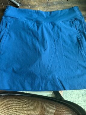 Athletic Blue Performance Skort